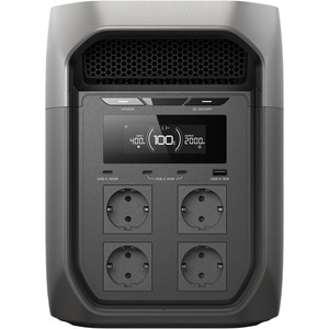 Statie de incarcare ECOFLOW Delta 3 Max, 2048Wh, 2400W, negru Statie de incarcare ECOFLOW Delta 3 Max, 2048Wh, 2400W, negru