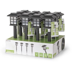 Lampa solara ENTAC EGSL-P1LH38-PDQ, LED, plastic, negru Lampa solara ENTAC EGSL-P1LH38-PDQ, LED, plastic, negru