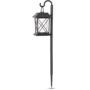 Lampa solara ENTAC EGSL-P8LM-42.5, LED, plastic, negru Lampa solara ENTAC EGSL-P8LM-42.5, LED, plastic, negru