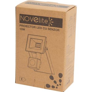 Proiector LED NOVELITE V4, 10W, 6500K, IP44/IP65, negru Proiector LED NOVELITE V4, 10W, 6500K, IP44/IP65, negru