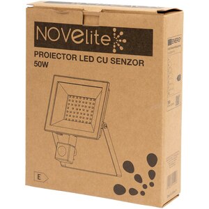 Proiector LED NOVELITE V4, 50W, 6500K, IP44/IP65, negru Proiector LED NOVELITE V4, 50W, 6500K, IP44/IP65, negru