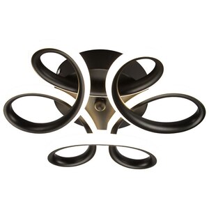 Plafoniera LED ERSTE Lixy, 30W, 1950lm, IP20, negru Plafoniera LED ERSTE Lixy, 30W, 1950lm, IP20, negru