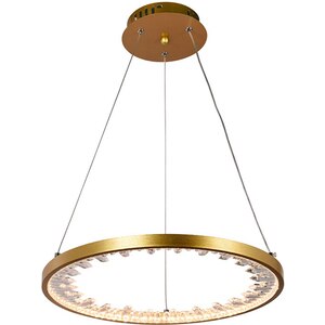 Pendul LED ERSTE Linea, 26W, 2080lm, IP20, auriu Pendul LED ERSTE Linea, 26W, 2080lm, IP20, auriu