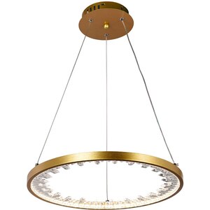 Pendul LED ERSTE Linea, 26W, 2080lm, IP20, auriu Pendul LED ERSTE Linea, 26W, 2080lm, IP20, auriu