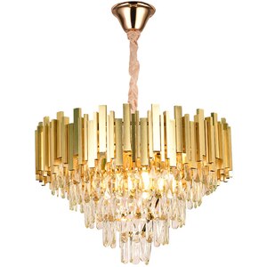 Candelabru ERSTE Cristal, E14, 40W, IP20, auriu Candelabru ERSTE Cristal, E14, 40W, IP20, auriu