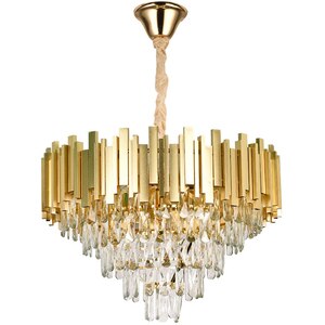 Candelabru ERSTE Cristal, E14, 40W, IP20, auriu Candelabru ERSTE Cristal, E14, 40W, IP20, auriu
