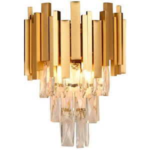 Aplica ERSTE Cristal, E14, 40W, IP20, auriu Aplica ERSTE Cristal, E14, 40W, IP20, auriu