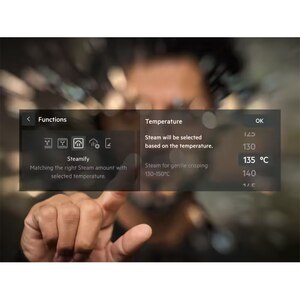 Cuptor incorporabil ELECTROLUX EOB9S3ST, Electric, SteamPro, Autocuratare cu abur, 70 l, Clasa A++, Wi-Fi, negru mat Cuptor incorporabil ELECTROLUX EOB9S3ST, Electric, SteamPro, Autocuratare cu abur, 70 l, Clasa A++, Wi-Fi, negru mat