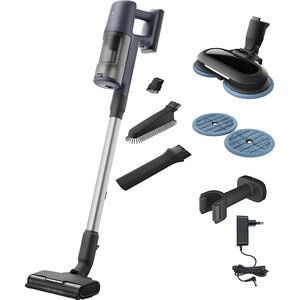 Set aspirator vertical ELECTROLUX 600 EP61H21WET + Statie curatare PowerPro EPPCS2, 0.5l, 21.62V, albastru denim Set aspirator vertical ELECTROLUX 600 EP61H21WET + Statie curatare PowerPro EPPCS2, 0.5l, 21.62V, albastru denim