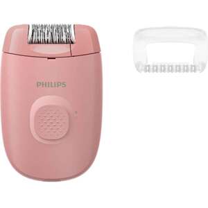 Epilator PHILIPS Seria 2000 BRE227/00, 1 viteza, 2 accesorii, retea, corai Epilator PHILIPS Seria 2000 BRE227/00, 1 viteza, 2 accesorii, retea, corai