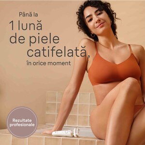 Epilator BRAUN Silk-epil 9 SES9-071, 40 pensete, 2 viteze, 5 accesorii, SmartLight, Smart Touch, MicroGrip, Wet&Dry, acumulator, alb-auriu Epilator BRAUN Silk-epil 9 SES9-071, 40 pensete, 2 viteze, 5 accesorii, SmartLight, Smart Touch, MicroGrip, Wet&Dry, acumulator, alb-auriu