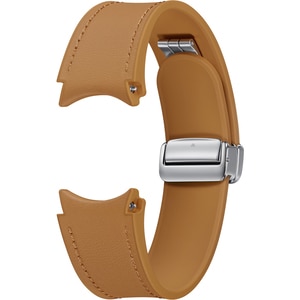 Bratara D-Buckle Hybrid Eco-Leather Band (Normal, Small/Medium) pentru SAMSUNG Galaxy Watch6, ET-SHR94LDEGEU, Camel Bratara D-Buckle Hybrid Eco-Leather Band (Normal, Small/Medium) pentru SAMSUNG Galaxy Watch6, ET-SHR94LDEGEU, Camel