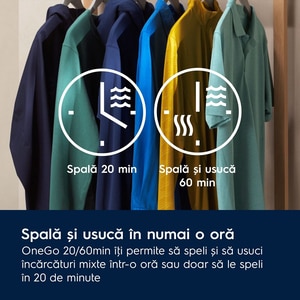 Masina de spalat rufe frontala cu uscator ELECTROLUX EW6WY9655E, 10.5/6 kg, 1600rpm, Clasa A/D, alb Masina de spalat rufe frontala cu uscator ELECTROLUX EW6WY9655E, 10.5/6 kg, 1600rpm, Clasa A/D, alb