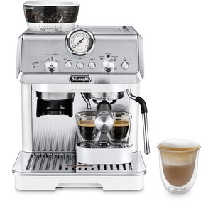 Espressor manual DELONGHI La Specialista Arte EC9155.W, 1.5l, 1300W, 15 bar, functia Active Temperature Control, alb-argintiu Espressor manual DELONGHI La Specialista Arte EC9155.W, 1.5l, 1300W, 15 bar, functia Active Temperature Control, alb-argintiu