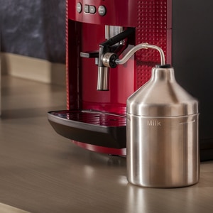 Espressor automat KRUPS Essential EA816570, 1.7l, 1450W, 15 bar, rosu-negru Espressor automat KRUPS Essential EA816570, 1.7l, 1450W, 15 bar, rosu-negru