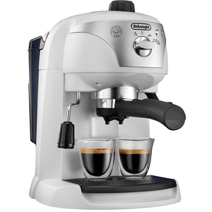Espressor manual DELONGHI EC221.W, 1l, 1100W, 15 bar, sistem Cappuccino, alb-negru Espressor manual DELONGHI EC221.W, 1l, 1100W, 15 bar, sistem Cappuccino, alb-negru