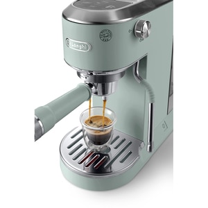 Espressor manual DELONGHI Dedica Duo EC890.GR, 1.1l, 1450W, 15 bar, sistem Cappuccino, verde-argintiu Espressor manual DELONGHI Dedica Duo EC890.GR, 1.1l, 1450W, 15 bar, sistem Cappuccino, verde-argintiu