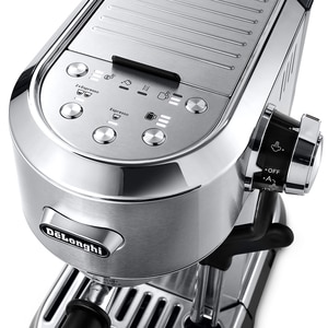 Espressor manual DELONGHI Dedica Maestro Plus EC950.M, 1.6l, 1450W, 15 bar, sistem Cappuccino, argintiu-negru Espressor manual DELONGHI Dedica Maestro Plus EC950.M, 1.6l, 1450W, 15 bar, sistem Cappuccino, argintiu-negru