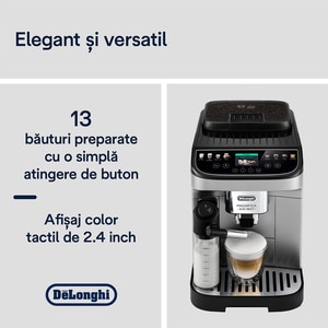 Espressor automat DELONGHI Magnifica Evo Next ECAM310.80.SB, 1.9l, 1450W, 15 bar, argintiu-negru Espressor automat DELONGHI Magnifica Evo Next ECAM310.80.SB, 1.9l, 1450W, 15 bar, argintiu-negru
