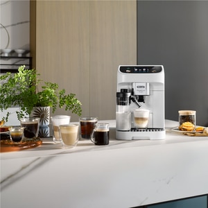 Espressor automat DELONGHI Magnifica Plus ECAM320.60.W, 1.9l, 1450W, 15 bar, alb-negru Espressor automat DELONGHI Magnifica Plus ECAM320.60.W, 1.9l, 1450W, 15 bar, alb-negru