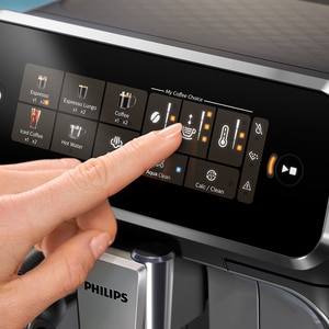 Espressor automat PHILIPS Seria 3300 EP3329/70, 1.8l, 1500W, 15 bar, argintiu-negru Espressor automat PHILIPS Seria 3300 EP3329/70, 1.8l, 1500W, 15 bar, argintiu-negru