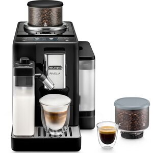Espressor automat DELONGHI Rivelia EXAM440.55.B, 1.4l, 1450W, 19 bar, negru Espressor automat DELONGHI Rivelia EXAM440.55.B, 1.4l, 1450W, 19 bar, negru