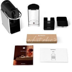 Espressor capsule NESPRESSO Pixie EN127.S, 1l, 1260W, 19 bar, argintiu-negru Espressor capsule NESPRESSO Pixie EN127.S, 1l, 1260W, 19 bar, argintiu-negru