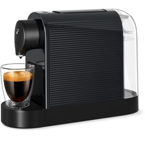 Pachet: Espressor capsule TCHIBO Cafissimo Pure Plus + 60 capsule Premium Collection, 0.8l, 1250W, 15 bar, negru Pachet: Espressor capsule TCHIBO Cafissimo Pure Plus + 60 capsule Premium Collection, 0.8l, 1250W, 15 bar, negru