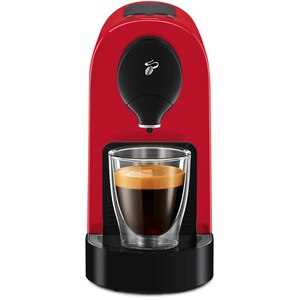 Espressor capsule TCHIBO Pure Plus PUREPLRED, 0.8l, 1250W, 15 bar, rosu-negru Espressor capsule TCHIBO Pure Plus PUREPLRED, 0.8l, 1250W, 15 bar, rosu-negru