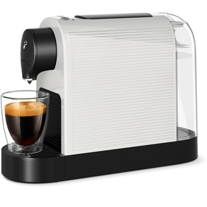 Espressor capsule TCHIBO Pure Plus PUREPLWH, 0.8l, 1250W, 15 bar, alb-negru Espressor capsule TCHIBO Pure Plus PUREPLWH, 0.8l, 1250W, 15 bar, alb-negru