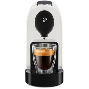 Espressor capsule TCHIBO Pure Plus PUREPLWH, 0.8l, 1250W, 15 bar, alb-negru Espressor capsule TCHIBO Pure Plus PUREPLWH, 0.8l, 1250W, 15 bar, alb-negru