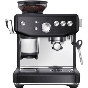 Espressor manual SAGE Express Impress SES876BTR, 2l, 1850W, 15 bar, sistem termic Thermocoil, negru-argintiu Espressor manual SAGE Express Impress SES876BTR, 2l, 1850W, 15 bar, sistem termic Thermocoil, negru-argintiu