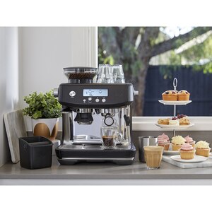 Espressor manual SAGE Barista Pro SES878BST, 1.9l, 1680W, 15 bar, sistem termic ThermoJet, negru mat-argintiu Espressor manual SAGE Barista Pro SES878BST, 1.9l, 1680W, 15 bar, sistem termic ThermoJet, negru mat-argintiu