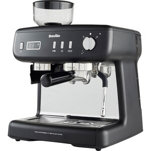 Espressor manual BREVILLE Barista Max Plus VCF152X01, 2.8l, 15 bar, negru-argintiu Espressor manual BREVILLE Barista Max Plus VCF152X01, 2.8l, 15 bar, negru-argintiu
