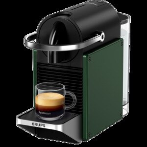 Espressor capsule NESPRESSO Pixie XN306310, 0.7l, 1260W, 19 bar, verde inchis-negru Espressor capsule NESPRESSO Pixie XN306310, 0.7l, 1260W, 19 bar, verde inchis-negru