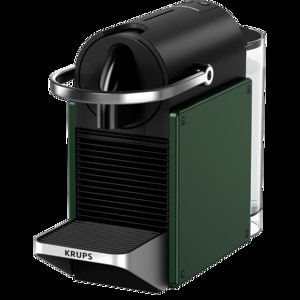 Espressor capsule NESPRESSO Pixie XN306310, 0.7l, 1260W, 19 bar, verde inchis-negru Espressor capsule NESPRESSO Pixie XN306310, 0.7l, 1260W, 19 bar, verde inchis-negru