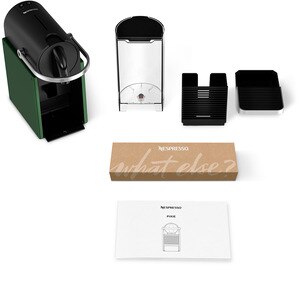 Espressor capsule NESPRESSO Pixie XN306310, 0.7l, 1260W, 19 bar, verde inchis-negru Espressor capsule NESPRESSO Pixie XN306310, 0.7l, 1260W, 19 bar, verde inchis-negru