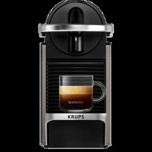 Espressor capsule NESPRESSO Pixie XN306T10, 0.7l, 1260W, 19 bar, titanium-negru Espressor capsule NESPRESSO Pixie XN306T10, 0.7l, 1260W, 19 bar, titanium-negru