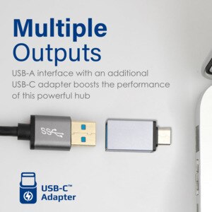 Hub USB Type-C PROMATE EzHub-7, USB 3.0, gri Hub USB Type-C PROMATE EzHub-7, USB 3.0, gri