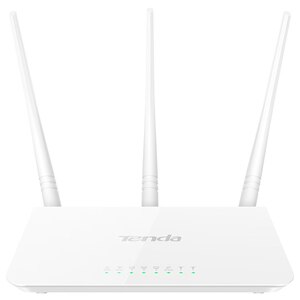 Router Wireless TENDA F3 N300, 300 Mbps, WAN, LAN, alb Router Wireless TENDA F3 N300, 300 Mbps, WAN, LAN, alb