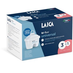 Set filtre LAICA Bi-flux Universal F4TEC00, 3+1 buc, alb Set filtre LAICA Bi-flux Universal F4TEC00, 3+1 buc, alb