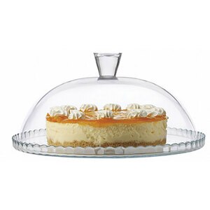 Platou prajituri cu capac PASABAHCE Patisserie, 32cm, sticla, transparent Platou prajituri cu capac PASABAHCE Patisserie, 32cm, sticla, transparent