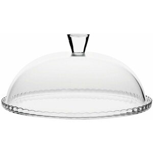 Platou prajituri cu capac PASABAHCE Patisserie, 32cm, sticla, transparent Platou prajituri cu capac PASABAHCE Patisserie, 32cm, sticla, transparent