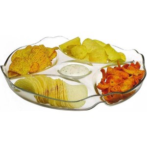 Platou servire PASABAHCE, 25.5cm, sticla, transparent Platou servire PASABAHCE, 25.5cm, sticla, transparent