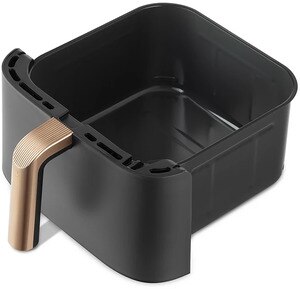 Friteuza cu aer cald dubla COSORI Turbo Tower Pro Smart CAFDC123SDEUR, 10.8l, 2630W, 3 rezistente, negru-auriu Friteuza cu aer cald dubla COSORI Turbo Tower Pro Smart CAFDC123SDEUR, 10.8l, 2630W, 3 rezistente, negru-auriu