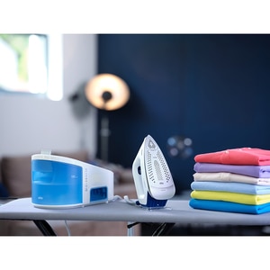 Statie de calcat BRAUN CareStyle 3 Pro IS3157BL, 2400W, 460g/min, 2l, talpa Eloxal, alb-albastru Statie de calcat BRAUN CareStyle 3 Pro IS3157BL, 2400W, 460g/min, 2l, talpa Eloxal, alb-albastru