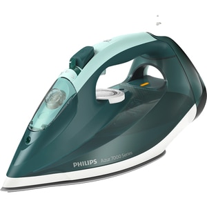 Fier de calcat PHILIPS Seria 7000 DST7031/70, 2800W, 250g/min, 300ml, talpa SteamGlide Plus, verde-alb Fier de calcat PHILIPS Seria 7000 DST7031/70, 2800W, 250g/min, 300ml, talpa SteamGlide Plus, verde-alb