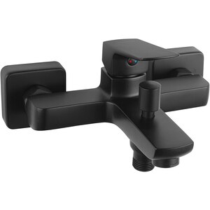 Baterie cada-dus FERRO Vitto Verdeline BVI1VLBL, alama sanitara, negru Baterie cada-dus FERRO Vitto Verdeline BVI1VLBL, alama sanitara, negru