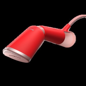 Aparat de calcat vertical PHILIPS Seria 5000 STH5020/40, 1400W, 24g/min, 120ml, rosu-roz Aparat de calcat vertical PHILIPS Seria 5000 STH5020/40, 1400W, 24g/min, 120ml, rosu-roz