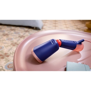 Aparat de calcat vertical PHILIPS Seria 5000 STH5030/20, 1400W, 24g/min, 200ml, albastru inchis-roz Aparat de calcat vertical PHILIPS Seria 5000 STH5030/20, 1400W, 24g/min, 200ml, albastru inchis-roz